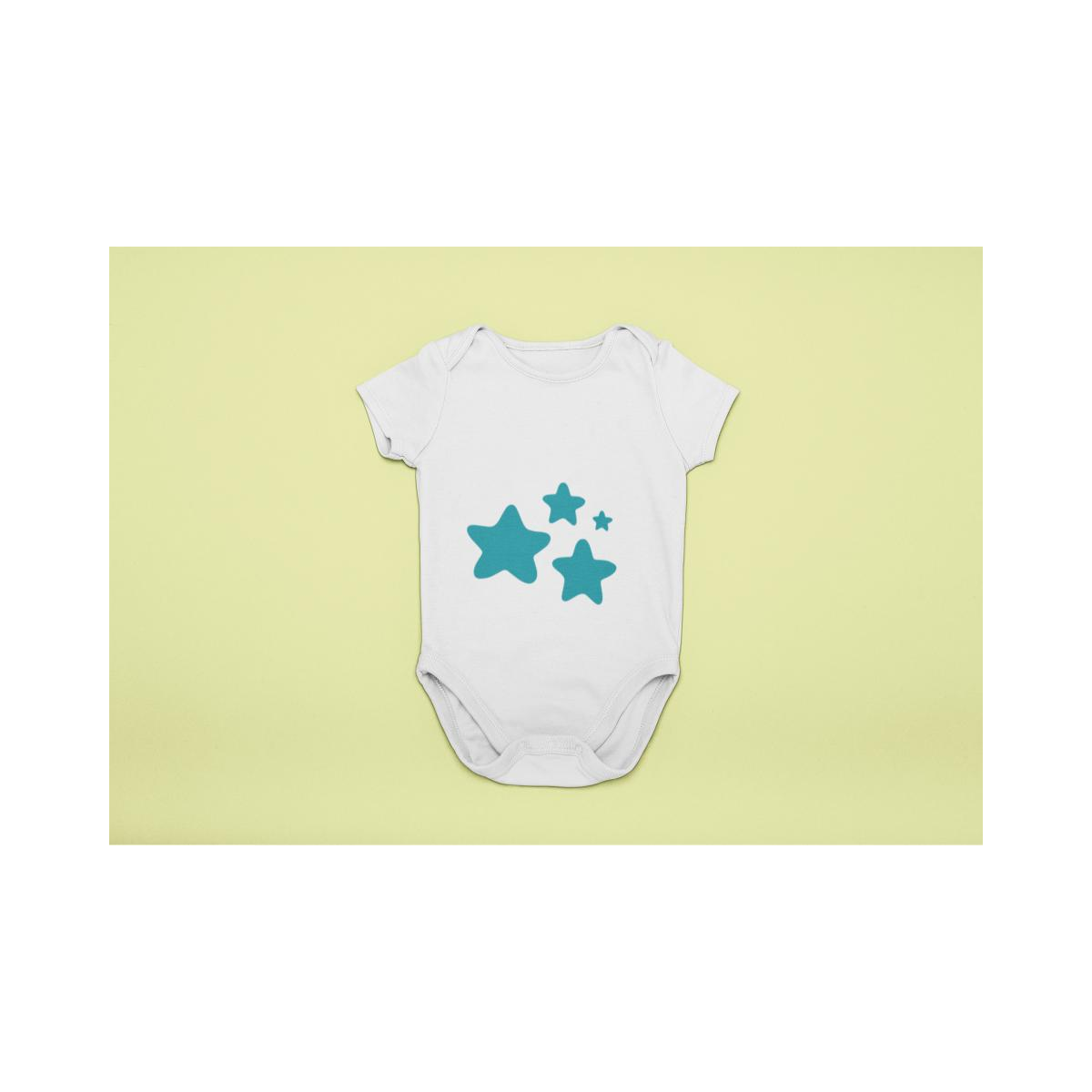Baby Body herzige Sterne blau