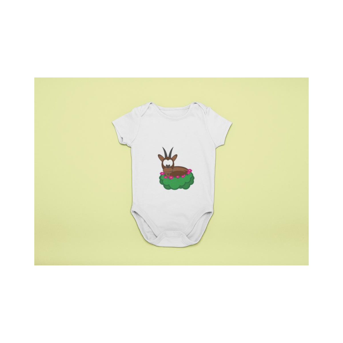 Baby Body comic kleine Alpziege