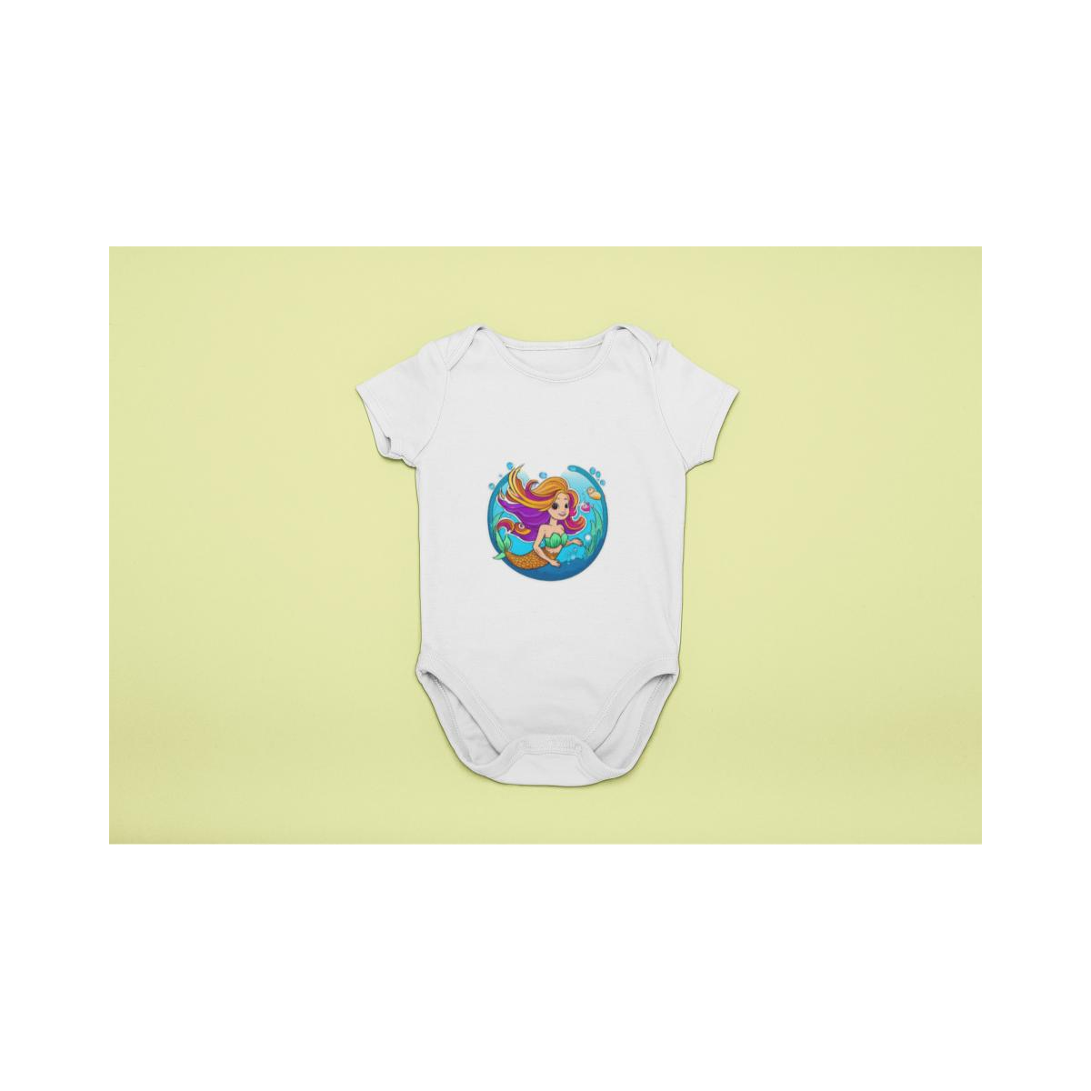 Baby Body Comic Meerjungfrau