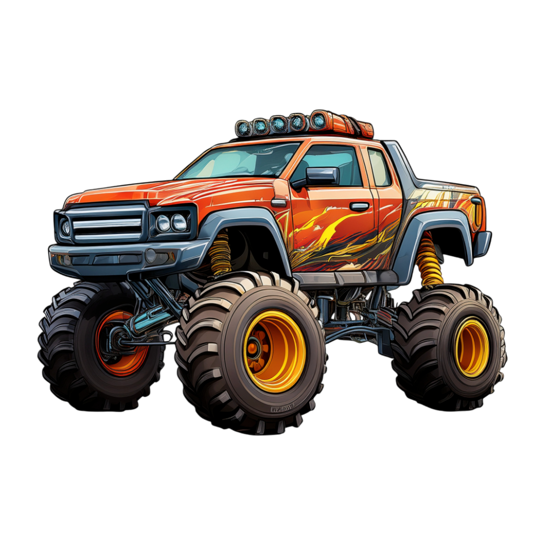 Baby Body comic Monstertruck