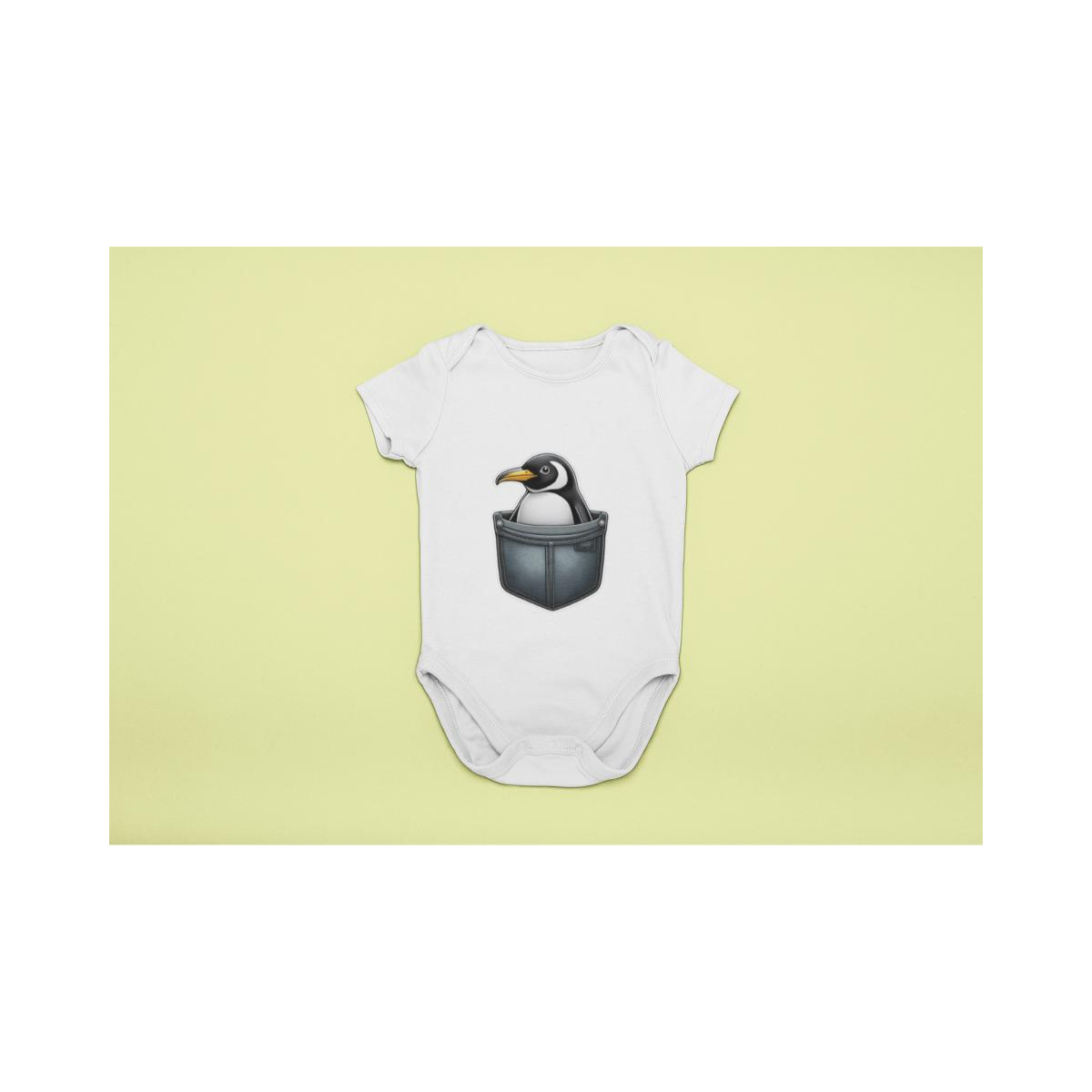 Baby Body Pinguin in Pocket