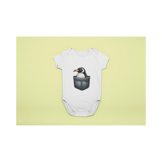Baby Body Pinguin in Pocket