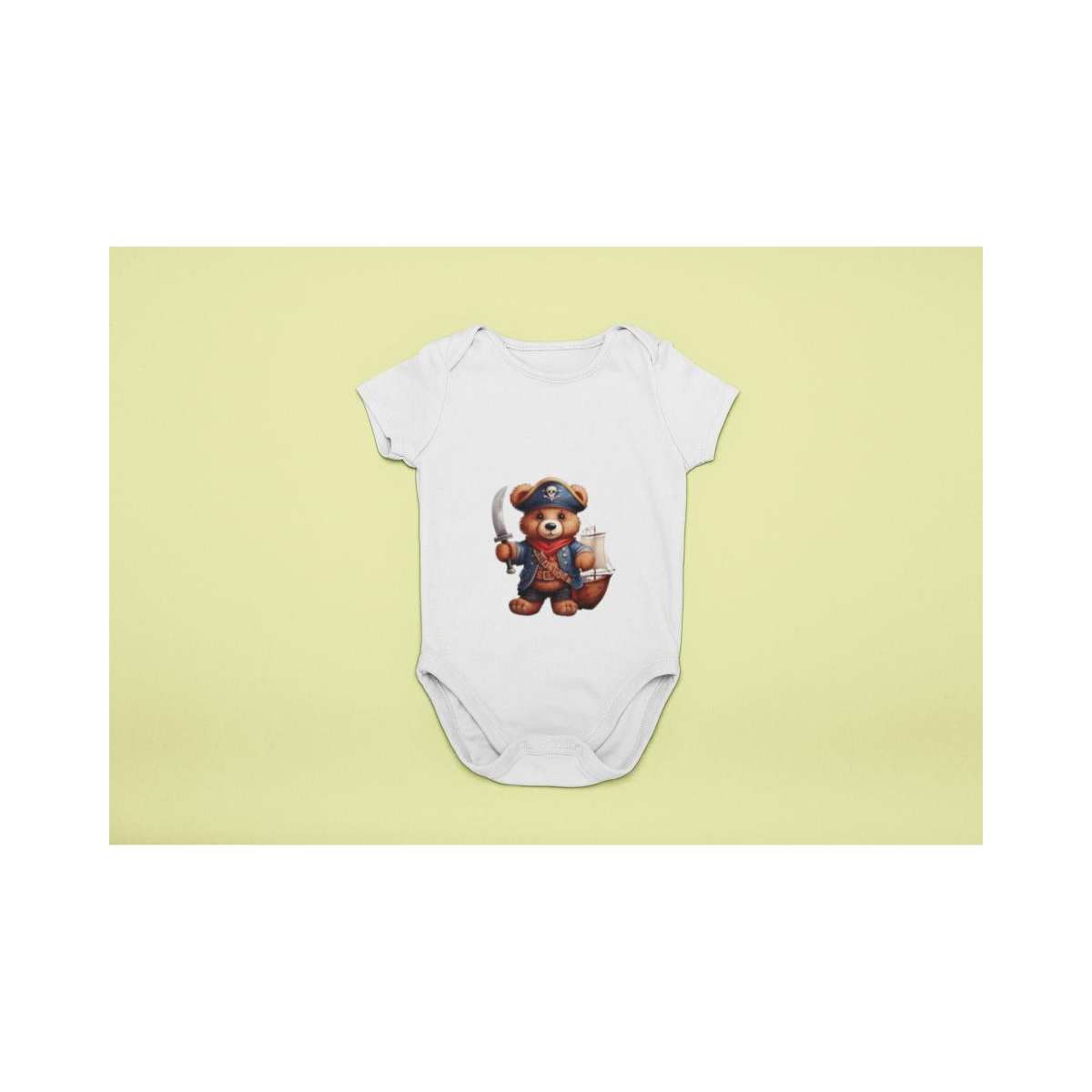 Baby Body Comic Piraten-Teddy