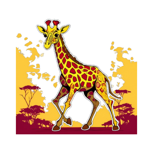 Baby Body Safari-Giraffe