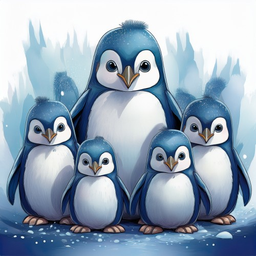 Baby Body süsse Pinguine