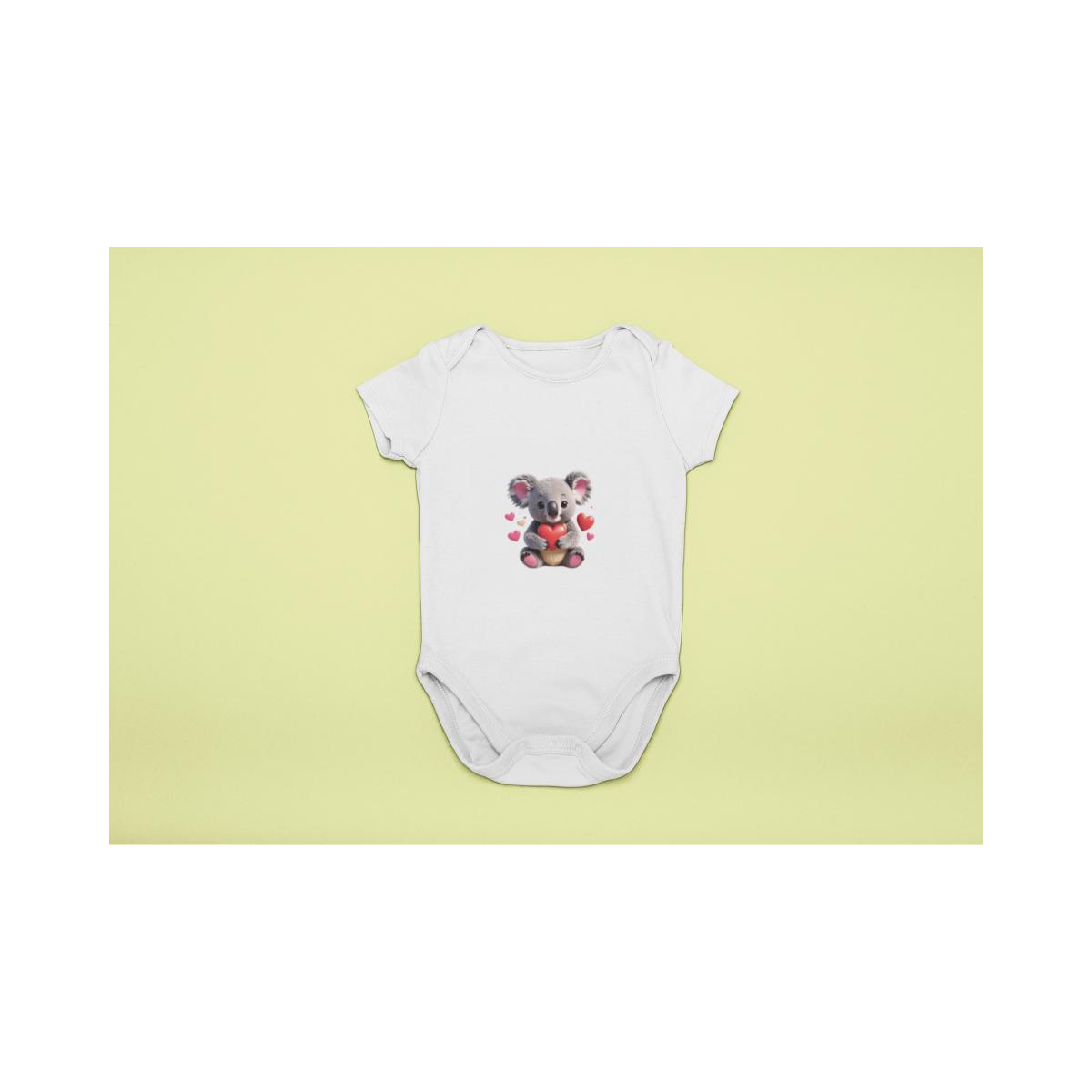 Baby Body süsser verliebter Panda