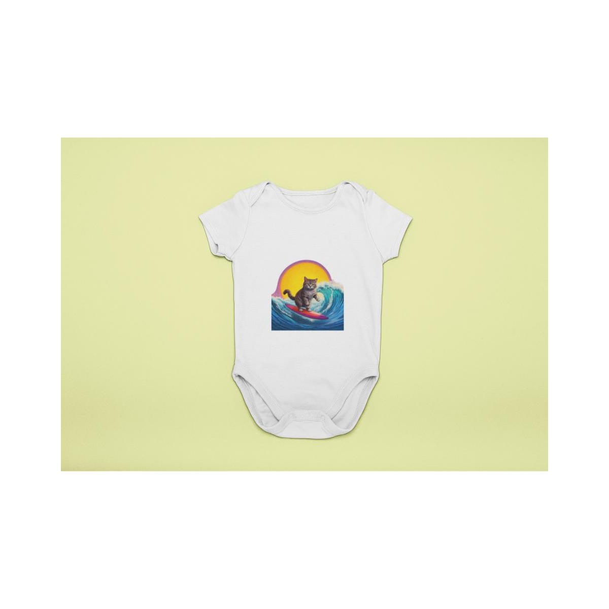 Baby Body surfing Cat
