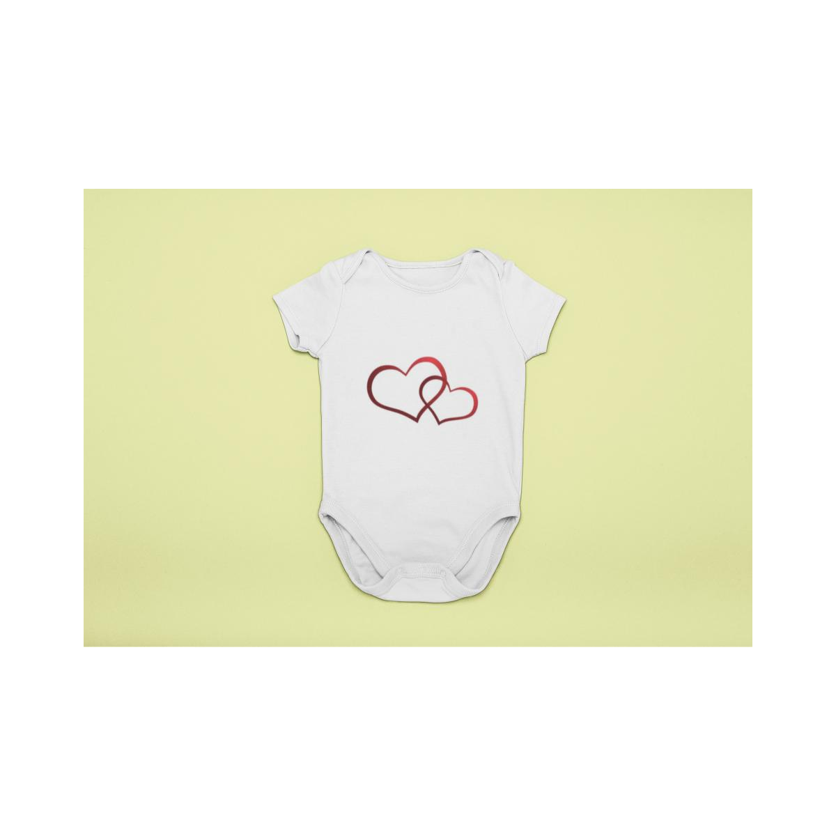 Baby Body verbundene Herzen