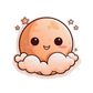 Baby Body cute Kawai Smiley Moon