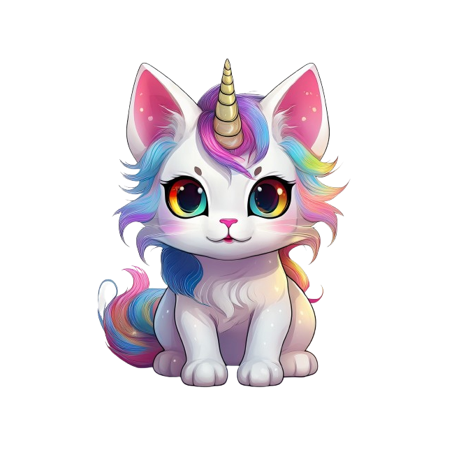 Baby Body cute Unicorn Cat