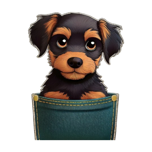 Baby Body Dog in Pocket