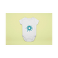 Baby Body Dog Splash Silhouette in Schwarz