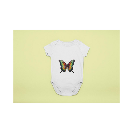 Baby Body farbiger Schmetterling