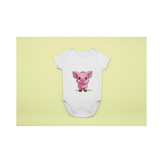 Baby Body kleines Comic Schwein