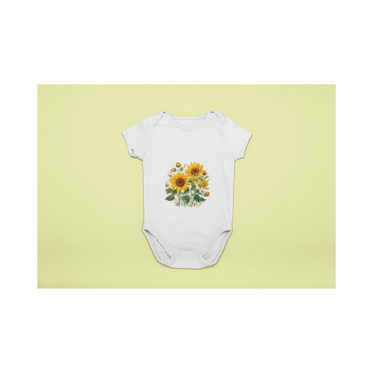 Baby Body realistische Sonnenblumen