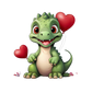 Baby Body süsser comic Dino