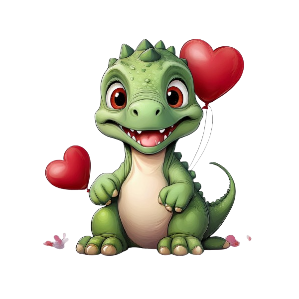 Baby Body süsser comic Dino