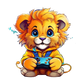 Baby Body süsser Lion Gamer