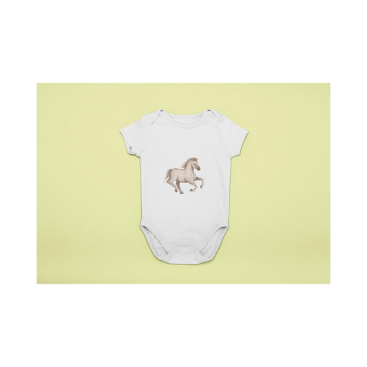Baby Body watercolor realistic Horse Beauty