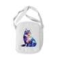 Schulrucksack-Set realistic watercolor Katze 2