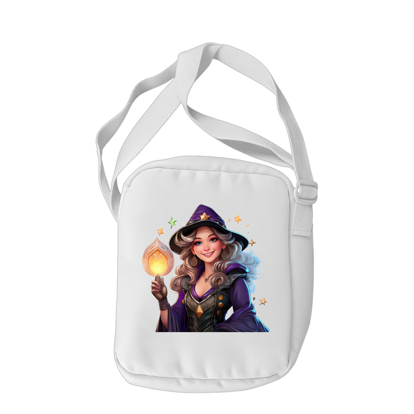 Schulrucksack-Set weisse Magierin