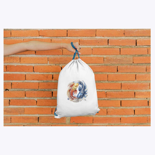 Turnbeutel Ying Yang Koi