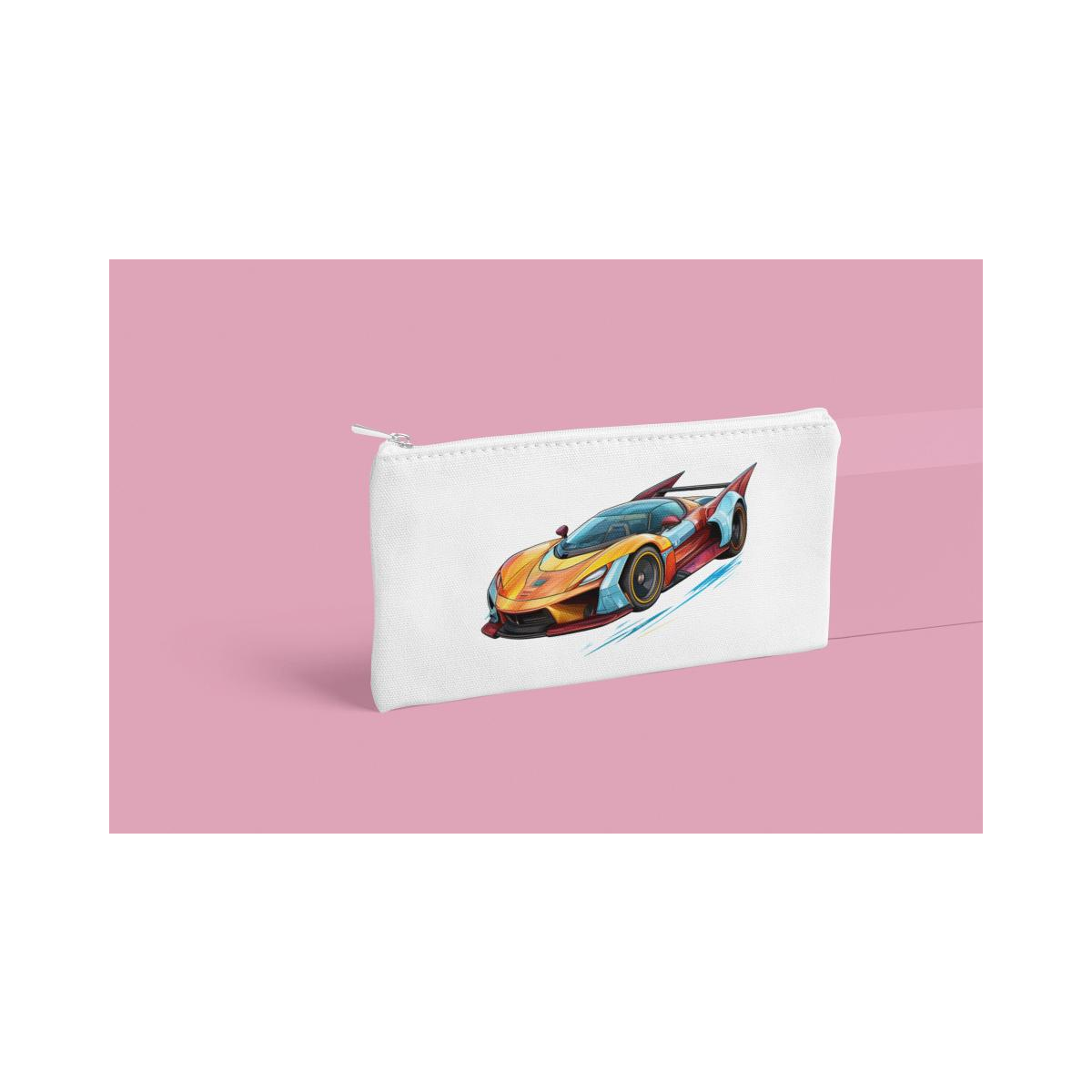 Schulrucksack-Set watercolor Supercar