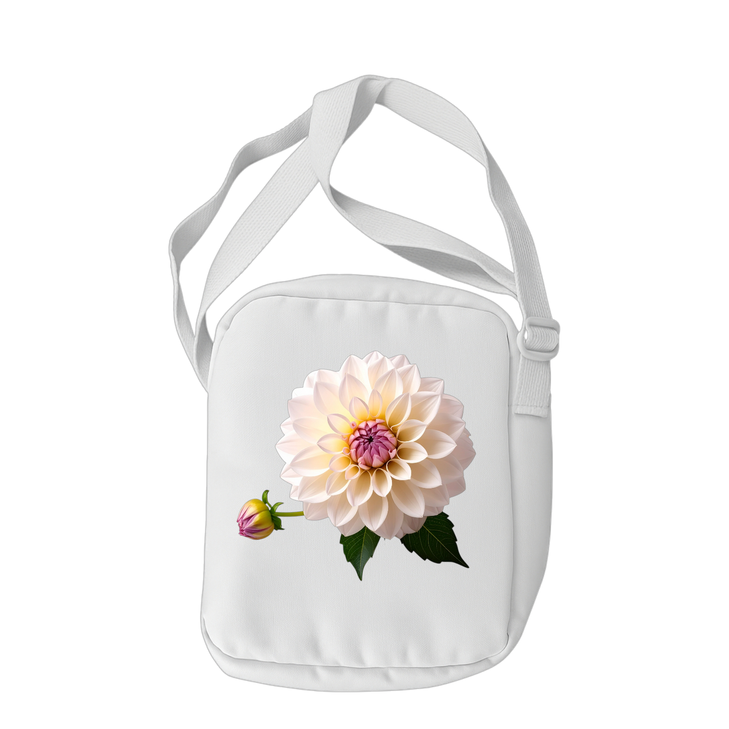 Schulrucksack-Set realistische Dahlie