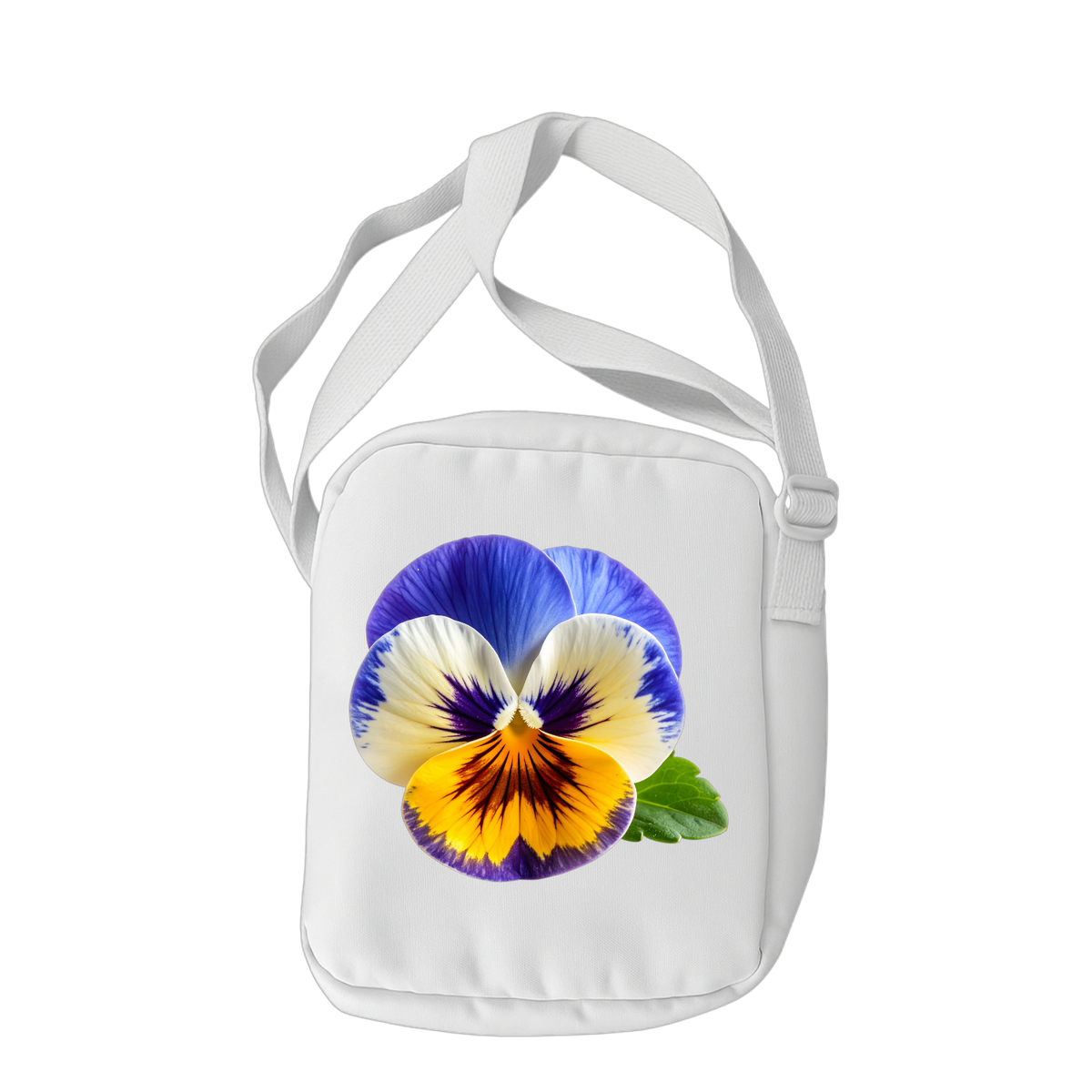 Schulrucksack-Set realistische Stiefmütterchen Blume
