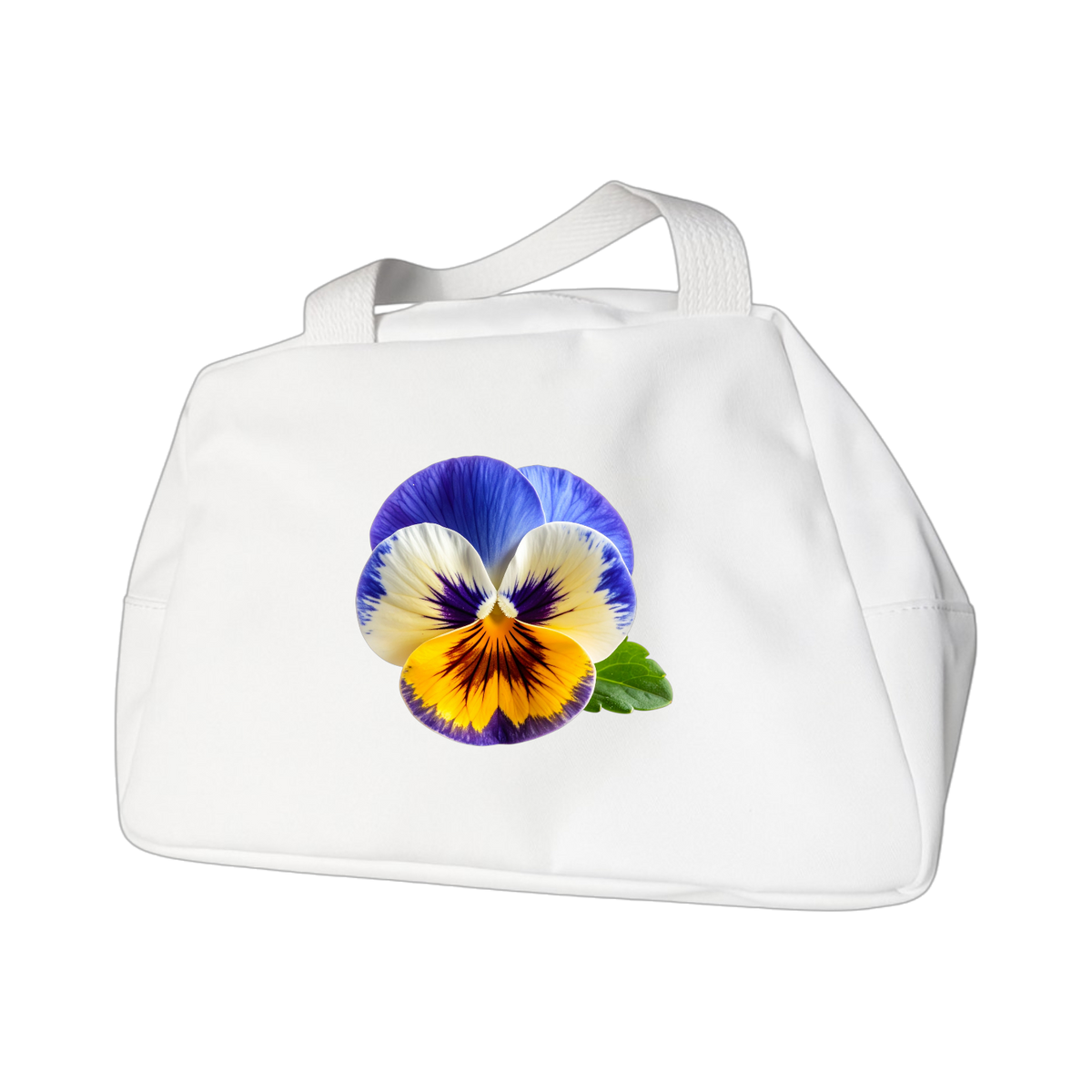 Schulrucksack-Set realistische Stiefmütterchen Blume