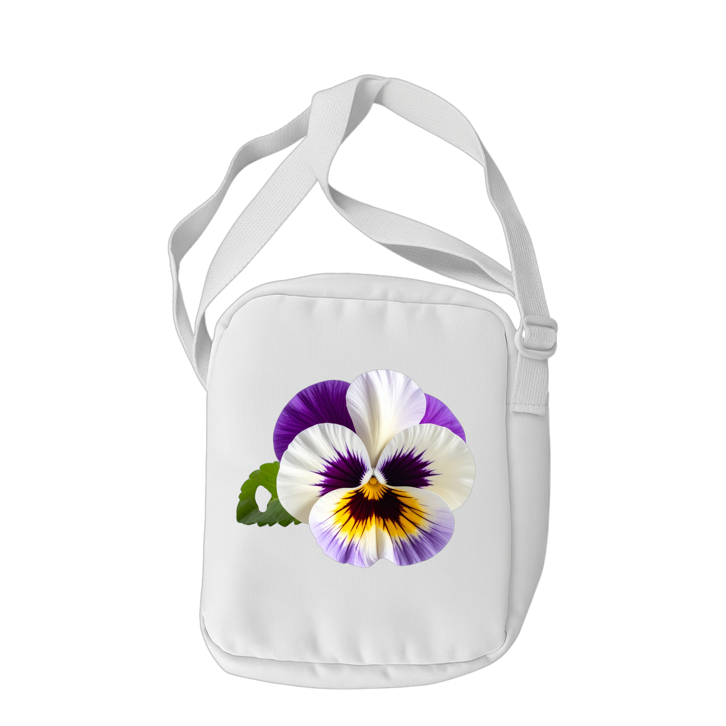 Schulrucksack-Set realistische Stiefmütterchen Blume 2