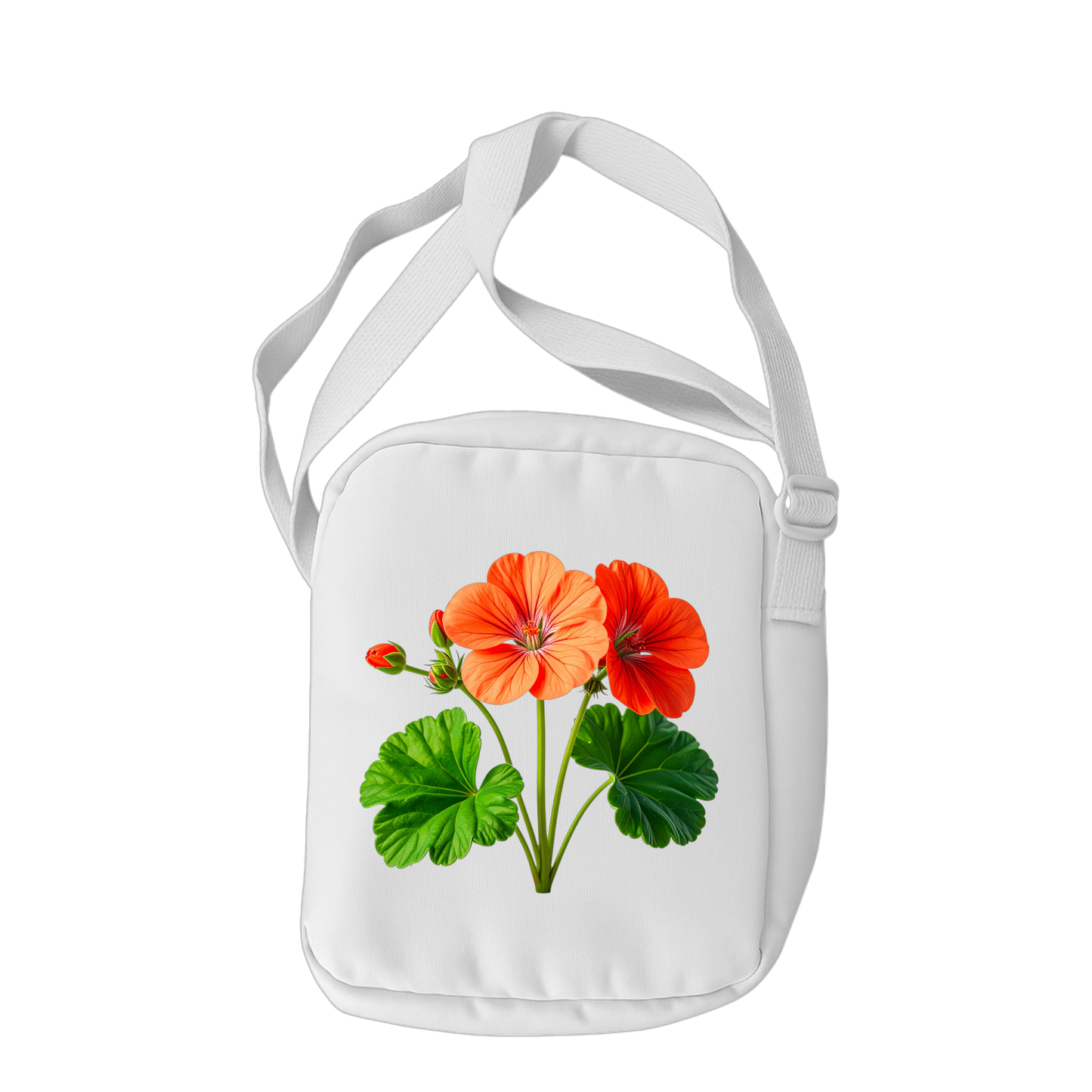 Schulrucksack-Set wunderschöne Geranie