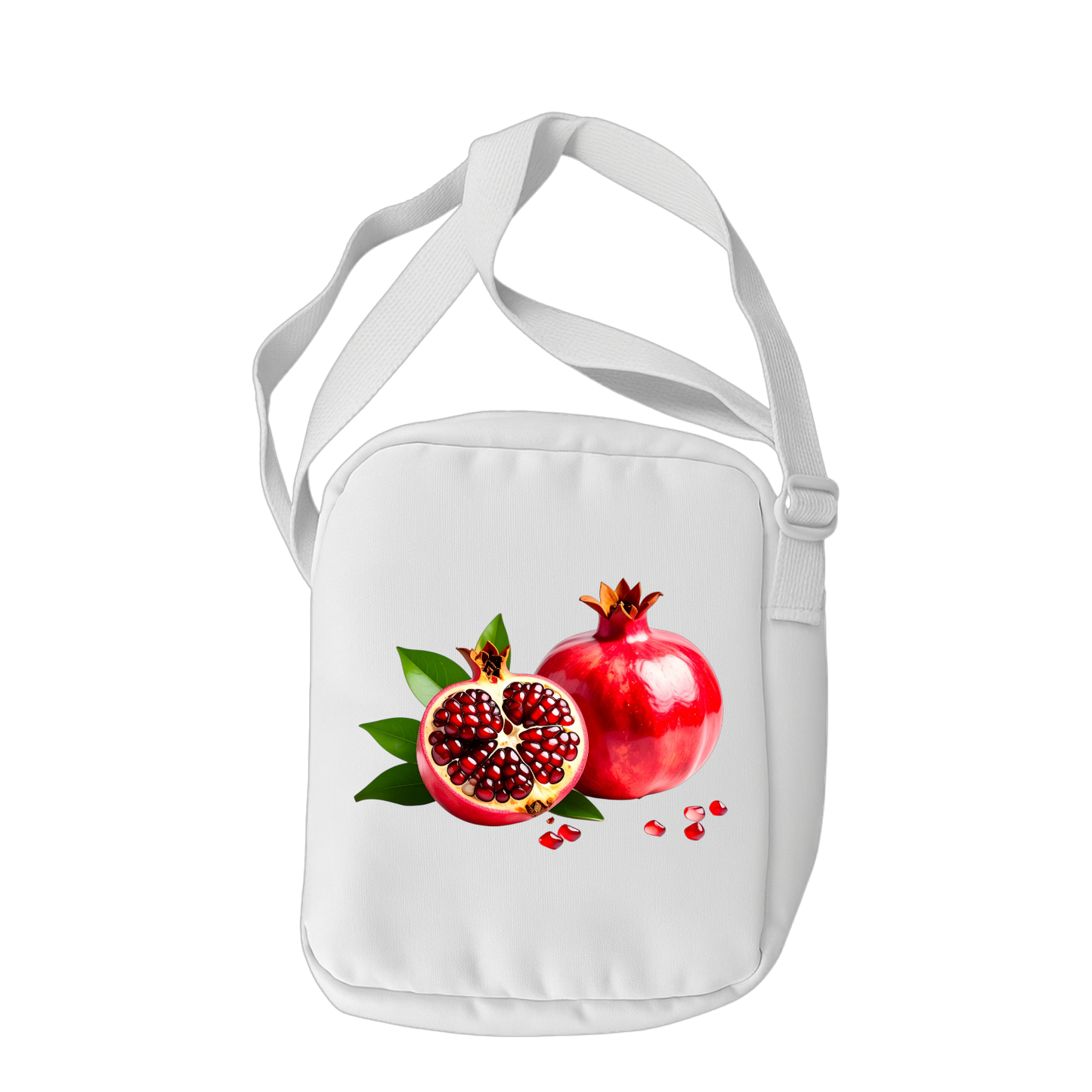 Schulrucksack-Set realistischer Granatapfel