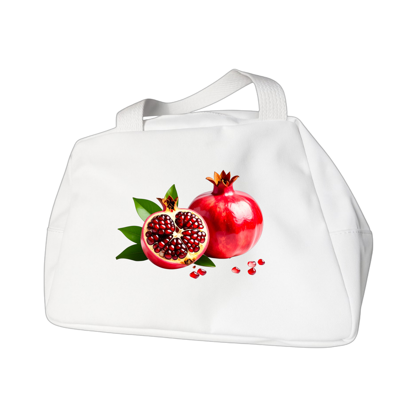 Schulrucksack-Set realistischer Granatapfel