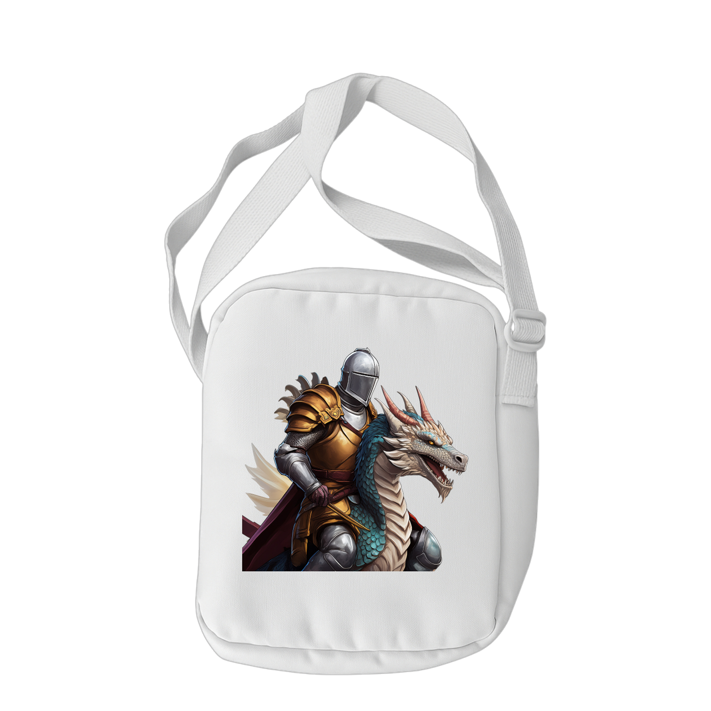 Schulrucksack-Set Ritter auf Drache