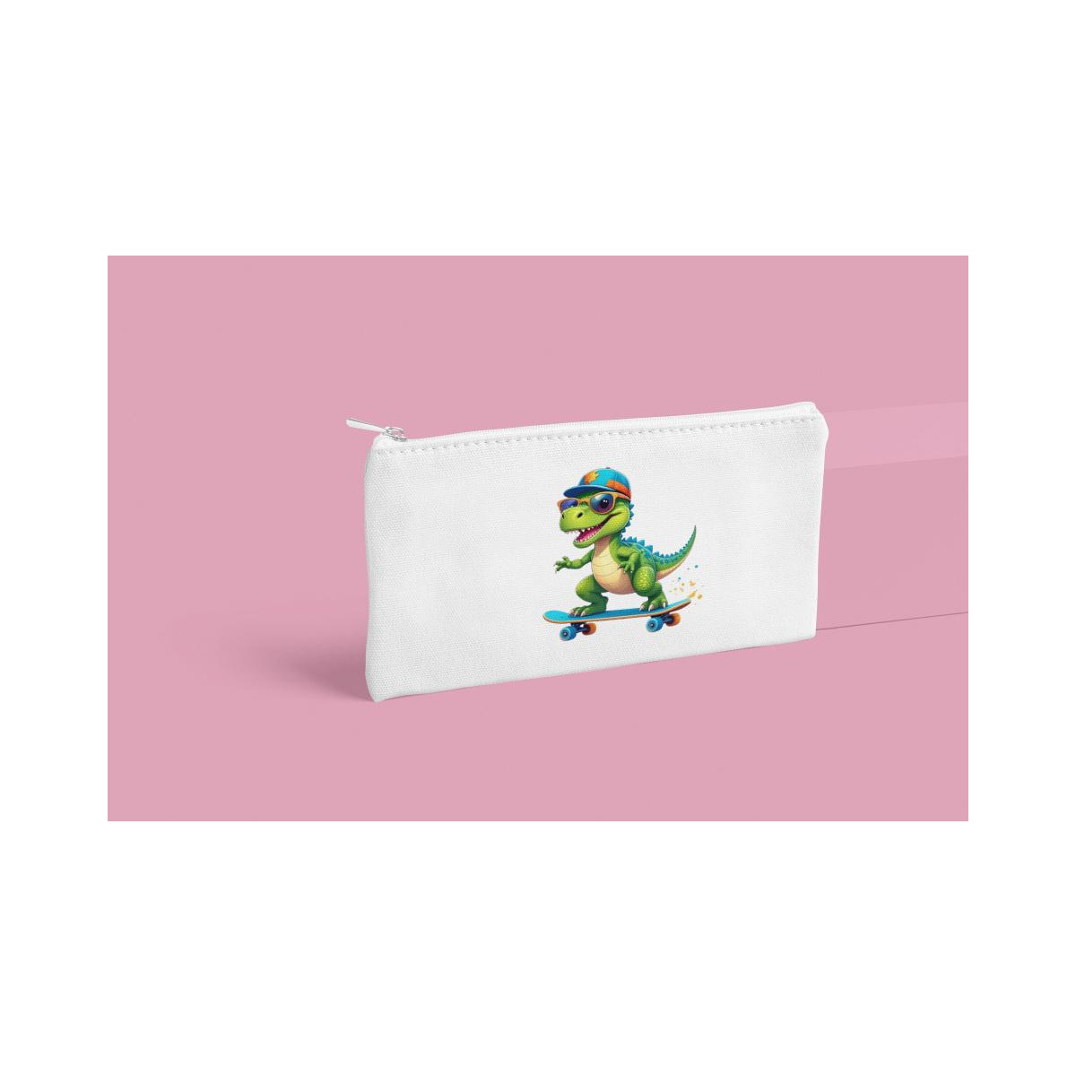 Schulrucksack-Set Skating Dino