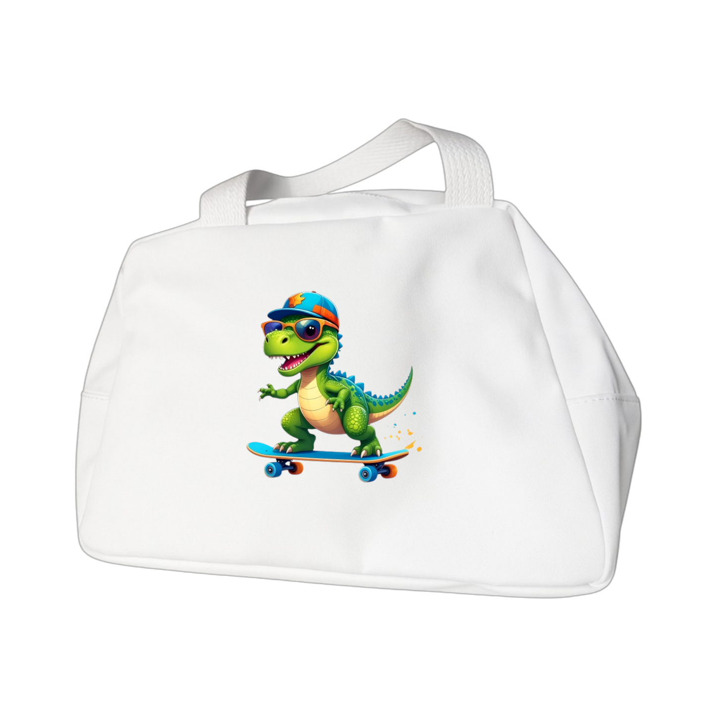 Schulrucksack-Set Skating Dino