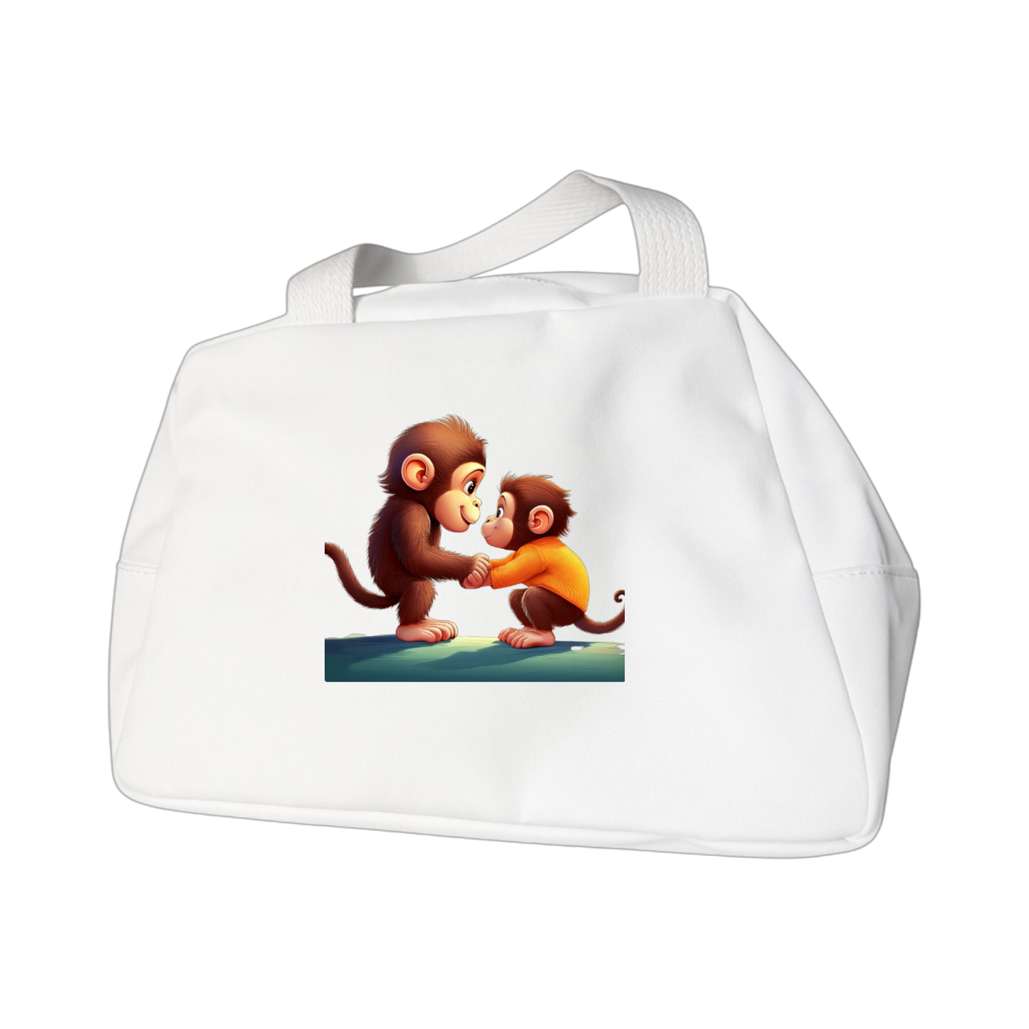 Schulrucksack-Set süsse Affenbabies