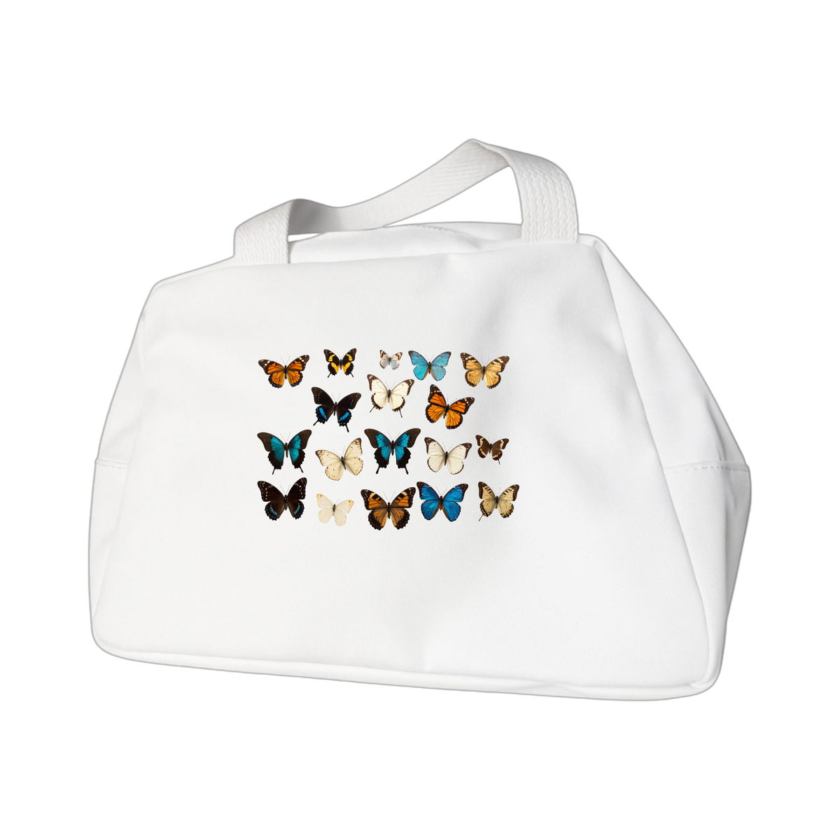 Schulrucksack-Set realistischer Schmetterling Schwarm 2