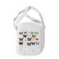 Schulrucksack-Set realistischer Schmetterling Schwarm 2