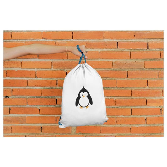 Turnbeutel Comic Pinguin