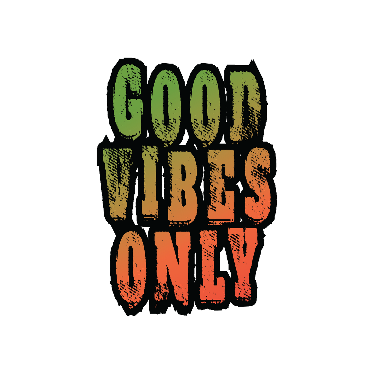 Turnbeutel Good Vibes Only