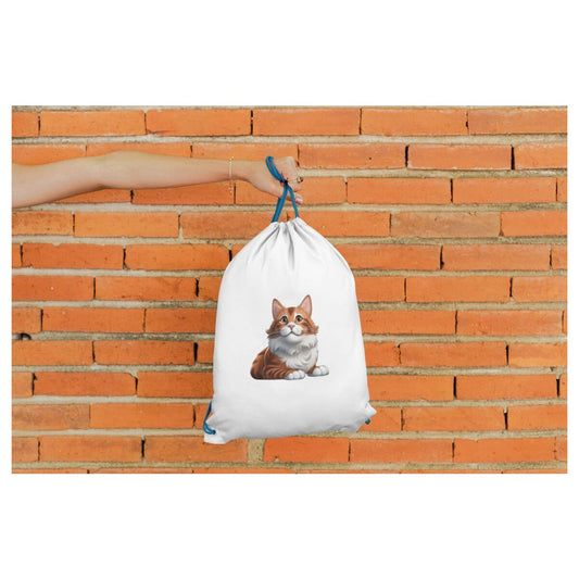 Turnbeutel Comic Katze