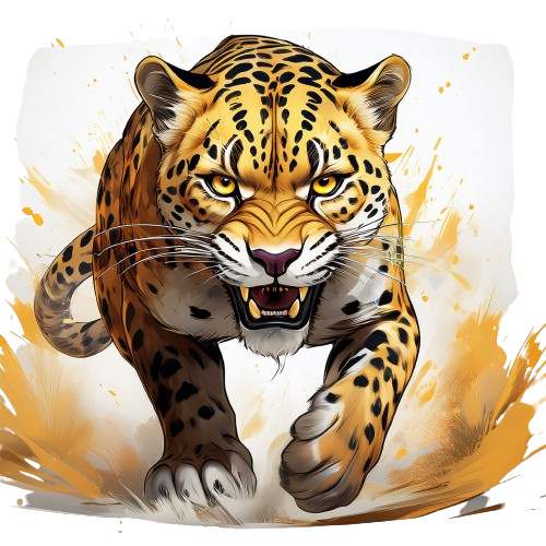 Turnbeutel Leopard