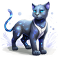 Turnbeutel magische Raubkatze