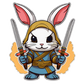 Turnbeutel Psycho Bunny