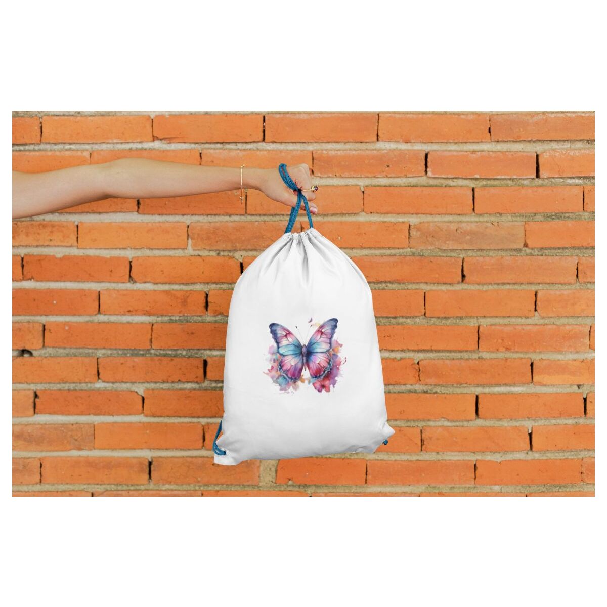 Turnbeutel Comic Schmetterling 1