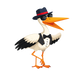 Turnbeutel Gangstar Storch 2