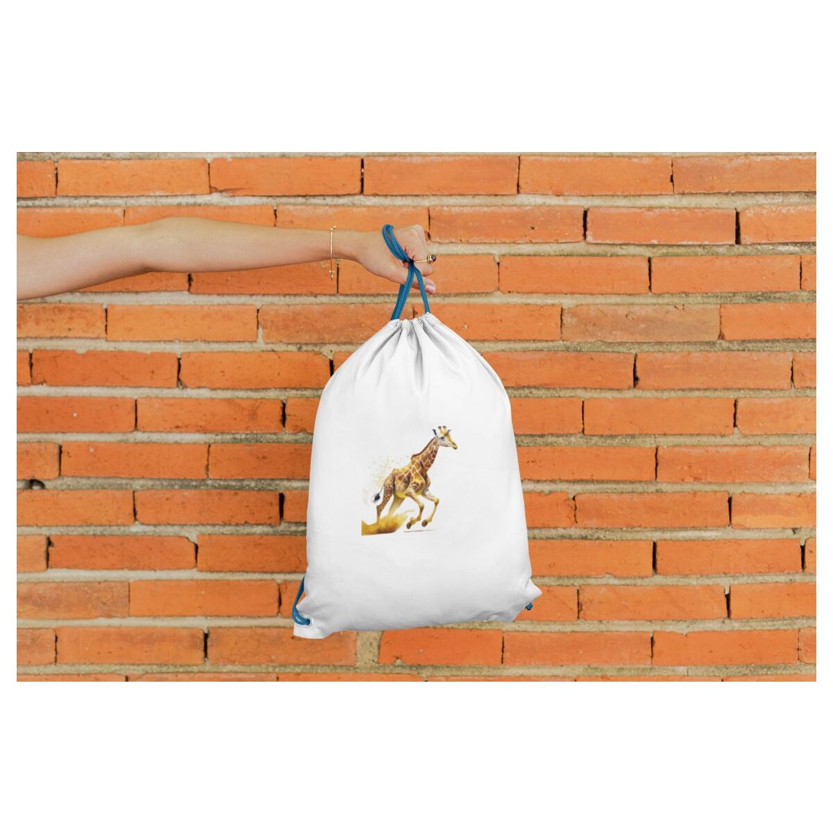 Turnbeutel Giraffe