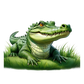 Turnbeutel Krokodil